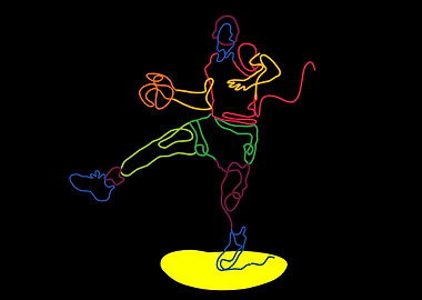 basketball moves line