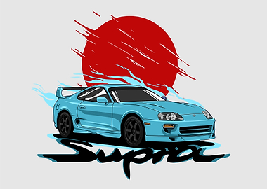 Toyota Supra MK IV Moon 18