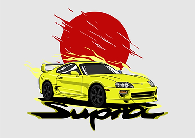 Toyota Supra MK IV Moon 16