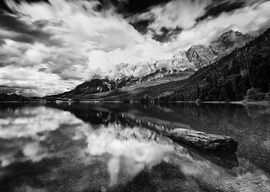 Eibsee Black ad White