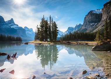 Spirit Island in Jasper