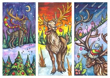 Deer xmas