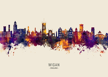 Wigan Skyline England