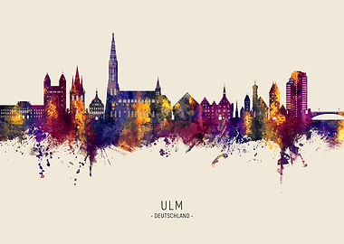 Ulm Skyline Deutschland