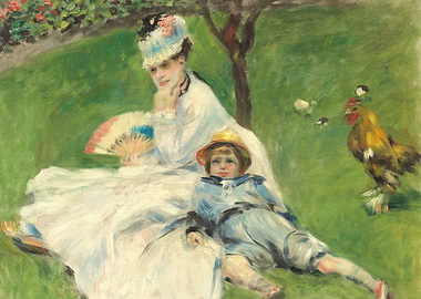 Madame Monet and Her Son