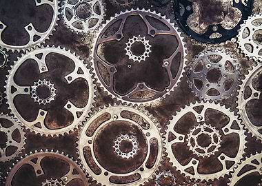 Clock Cogs and gears