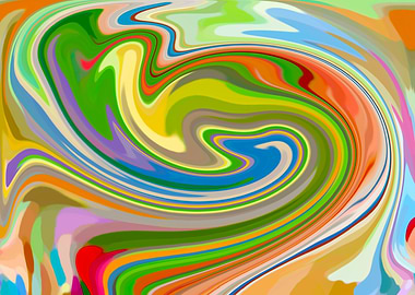 Abstract Alien Art Cute27