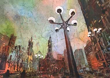 City Hall Philadephia Art