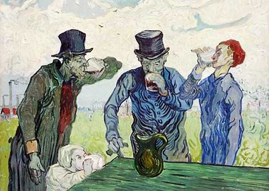 The Drinkers by Van Gogh