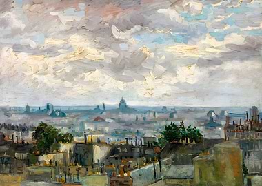 Van Gogh View of Paris