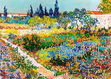 The Garden At Arles