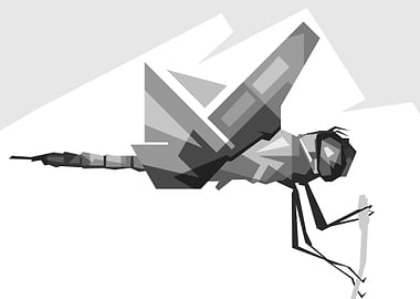 Popart Dragonfly WPAP