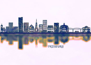 Freiburg Skyline
