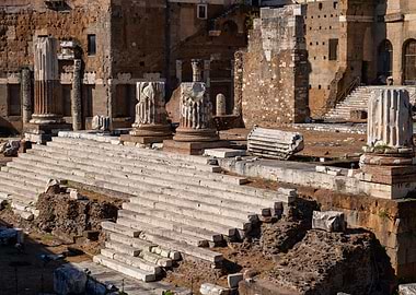 Mars Ultor Temple In Rome