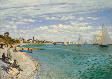Regatta at Sainte Adresse