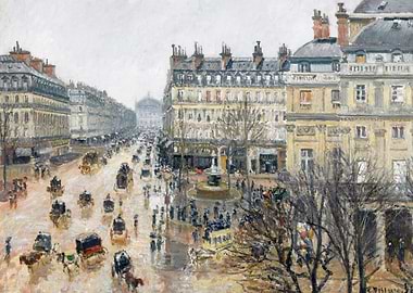 French Theater Square 1898