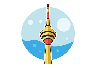 Famous Monument Poster