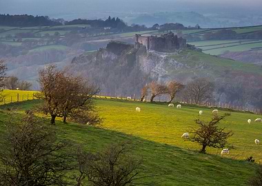 Carreg Cennen castle