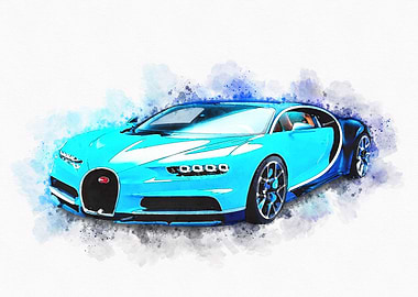 Vintage Super Sport Car