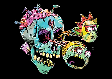 Eyeball Rick and Morty