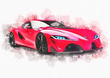 Vintage Super Sport Car