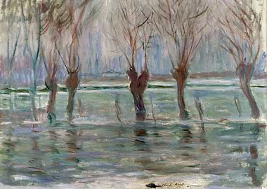 flood waters by Monet