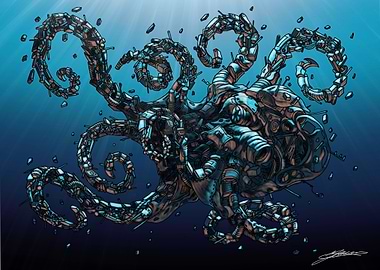 Trash Octopus