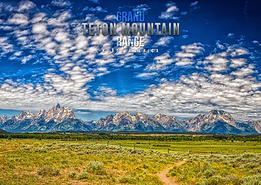 Grand Teton Mountain Range