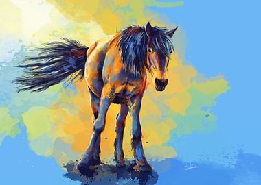 Horse in the Sunlight