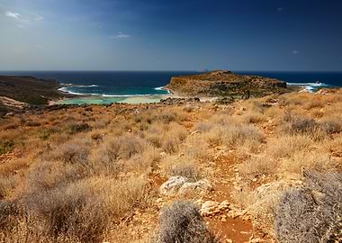 Seascape on a Crete Island