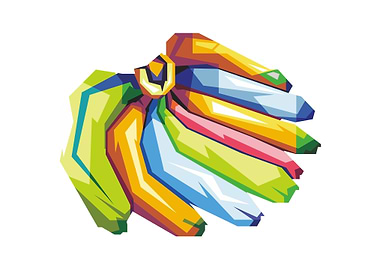 Wpap Banana Fruit Popart