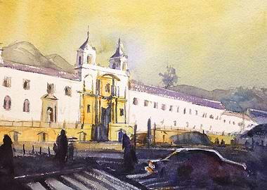Plaza de Armas Quito Art