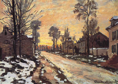 road at louveciennes