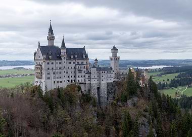 The Neuschwanstein Castle