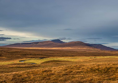 Munro in evening light
