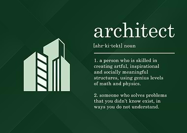 Funny Architect Definition