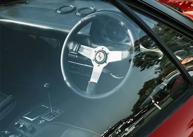 Vintage Ferrari Steering