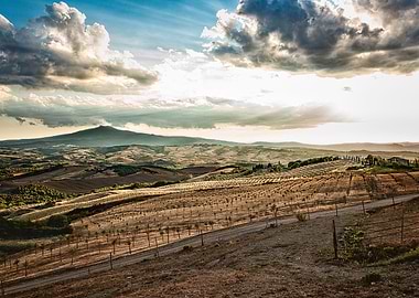 Val dOrcia Panoramic View