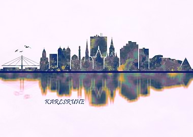 Karlsruhe Skyline