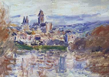 the village of vetheuil