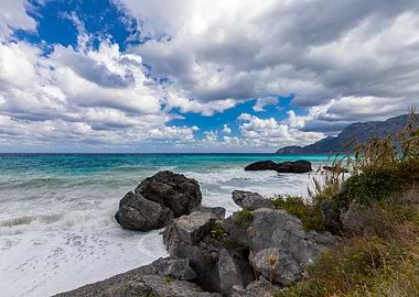 Greece, beach, Island, Sea
