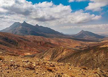Spain island, mountains