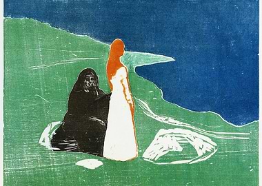 Two Women on the Shore