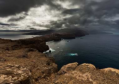 Cape in Madeira, Portugal