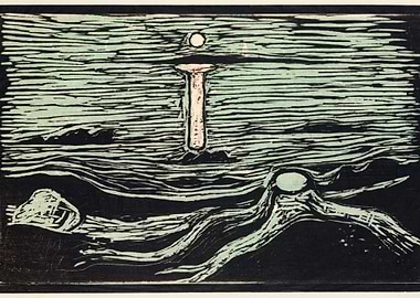 Mystical Shore 1897 Munch