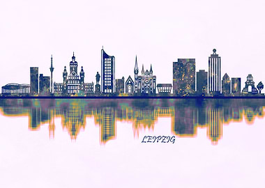 Leipzig Skyline
