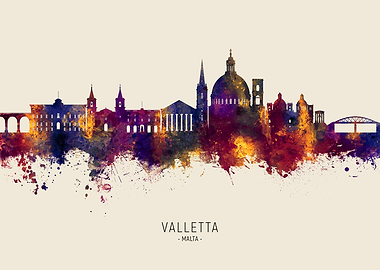 Valletta Skyline Malta