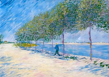 Van Gogh By the Seine