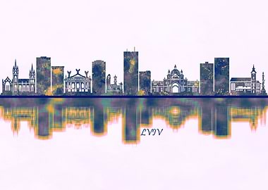 Lviv Skyline