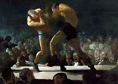 Club Night 1907 painting